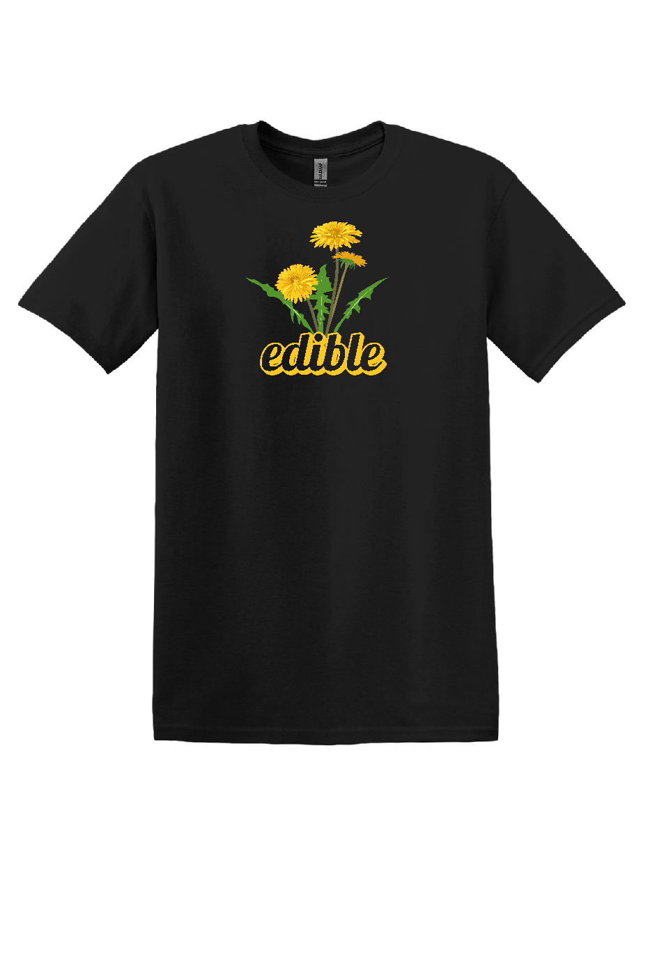 edible Dandelion T-Shirt - Nature-Inspired Botanical Graphic Tee | Quiet Symphony