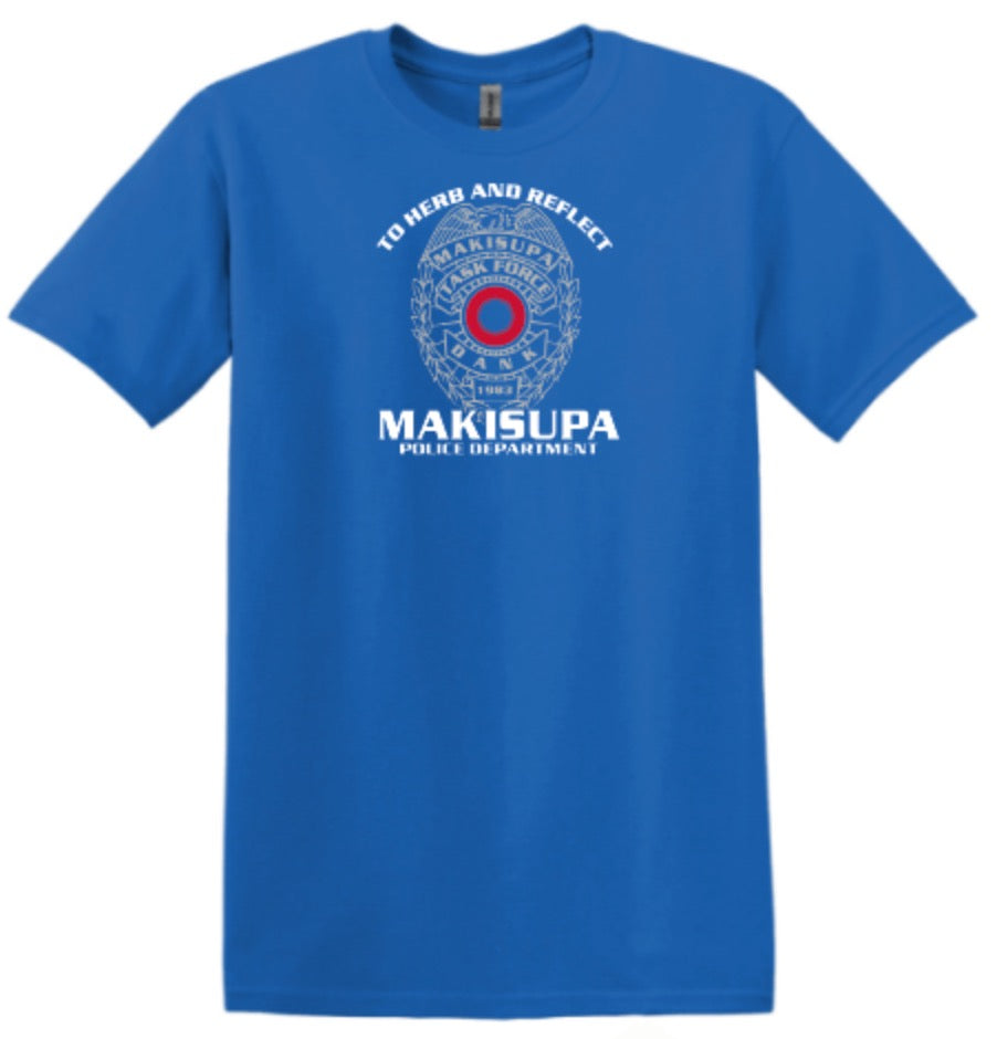 Makisupa Police Department T-Shirt - Phish-Inspired Graphic Tee | Quiet Symphony