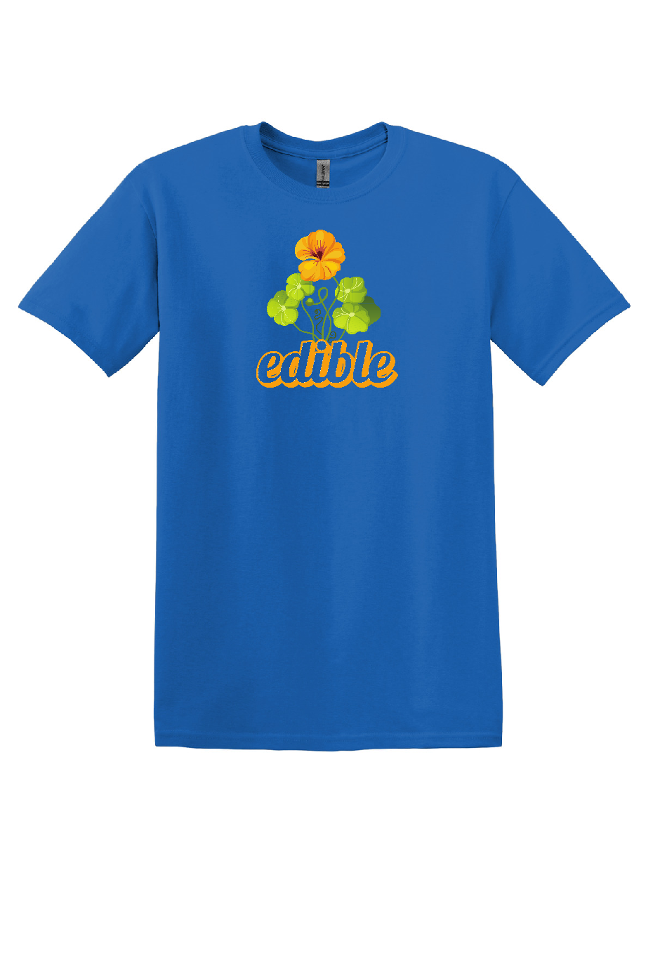 edible Nasturtium T-Shirt – Botanical Graphic Tee for Gardeners, Foragers & Nature Lovers | Quiet Symphony