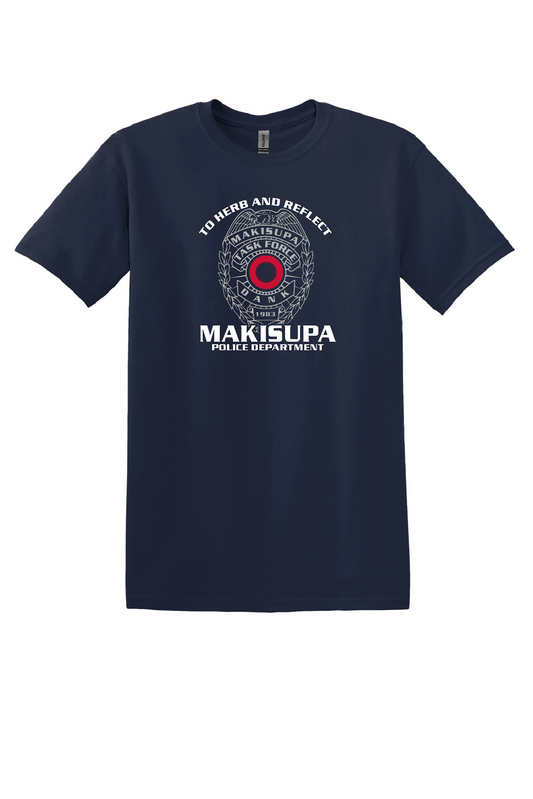 Makisupa Police Department T-Shirt - Phish-Inspired Graphic Tee | Quiet Symphony